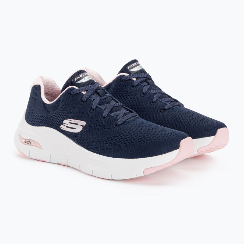 Női edzőcipő SKECHERS Arch Fit Big Appeal navy/pink 4
