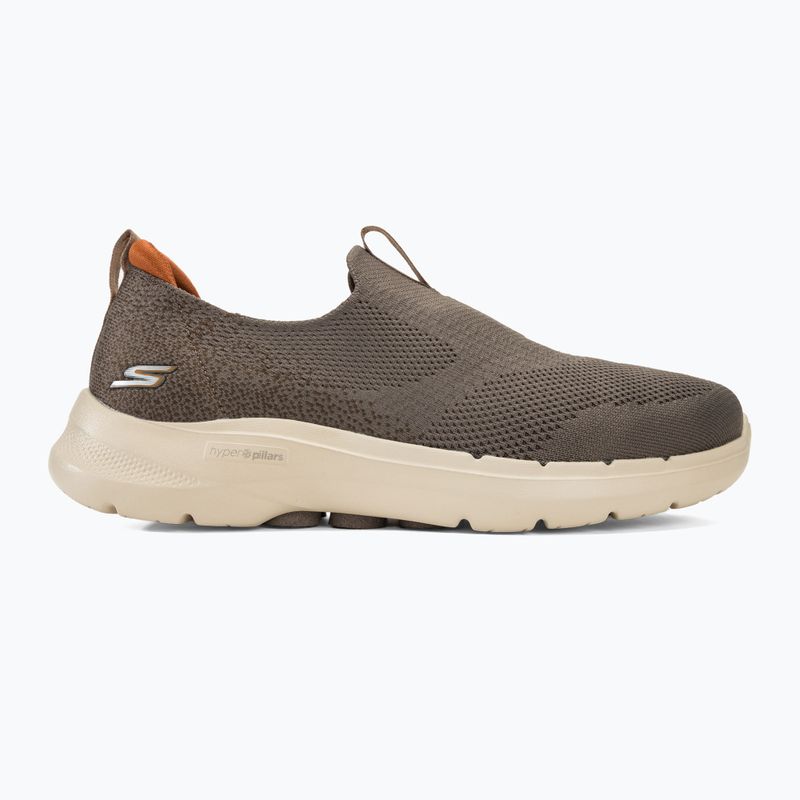 Férfi SKECHERS Go Walk 6 taupe cipő 2