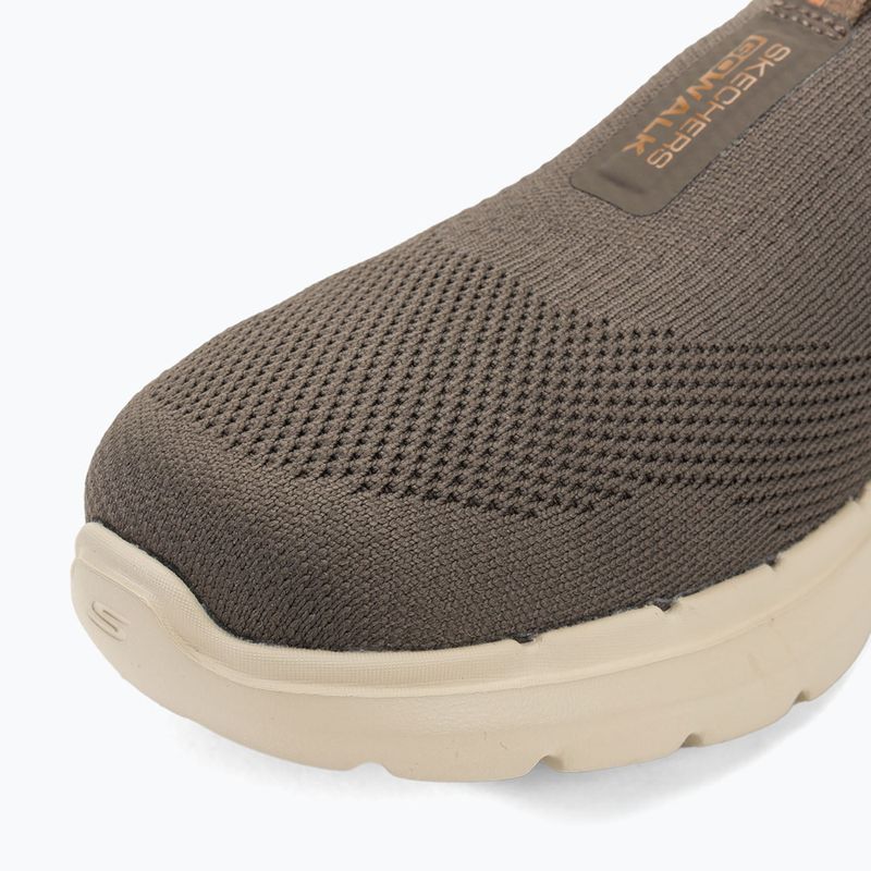 Férfi SKECHERS Go Walk 6 taupe cipő 7