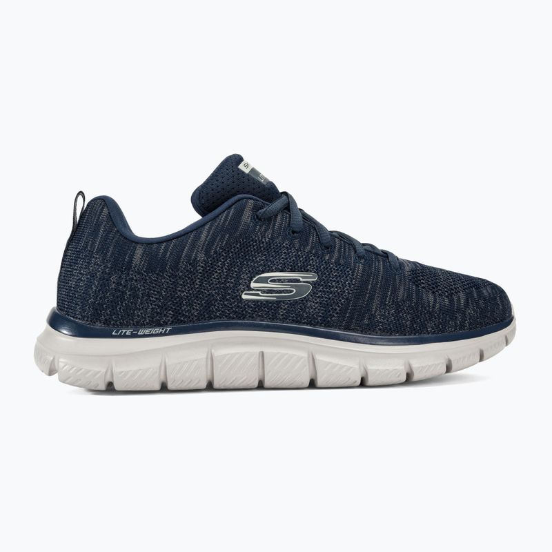 Férfi cipő SKECHERS Track Front Runner navy/gray 2