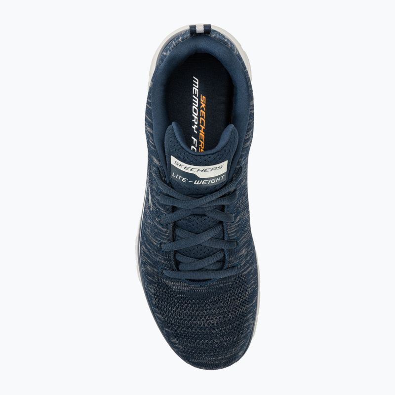 Férfi cipő SKECHERS Track Front Runner navy/gray 5