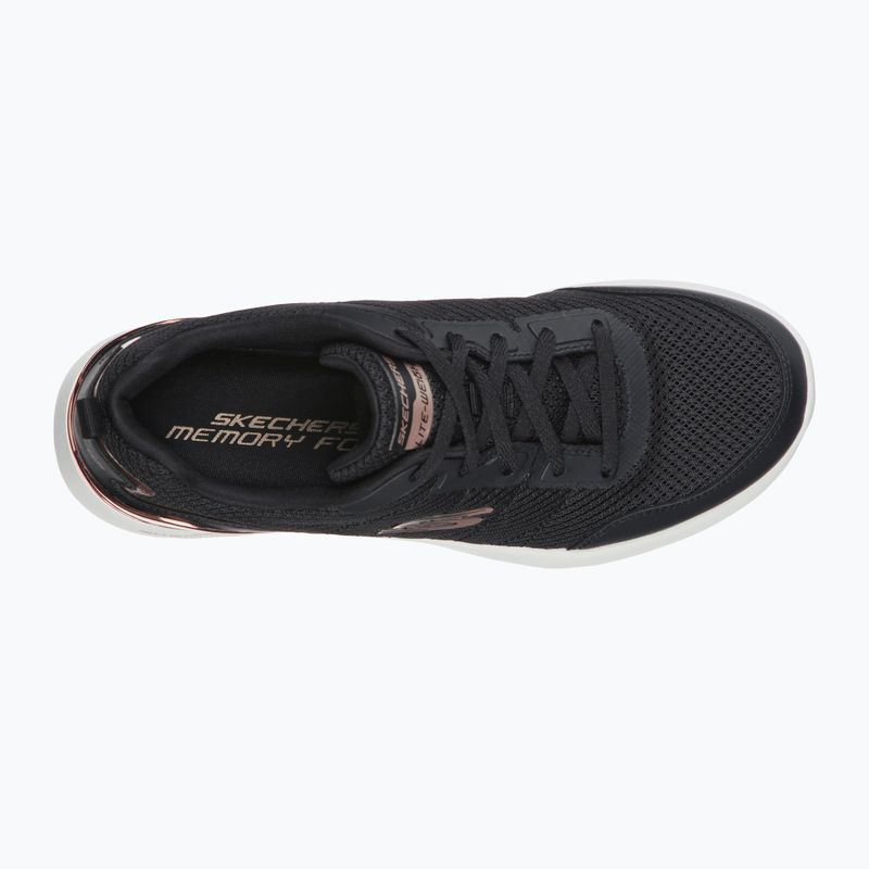 Női edzőcipő SKECHERS Skech-Air Dynamight The Halcyon fekete/rózsa arany 11