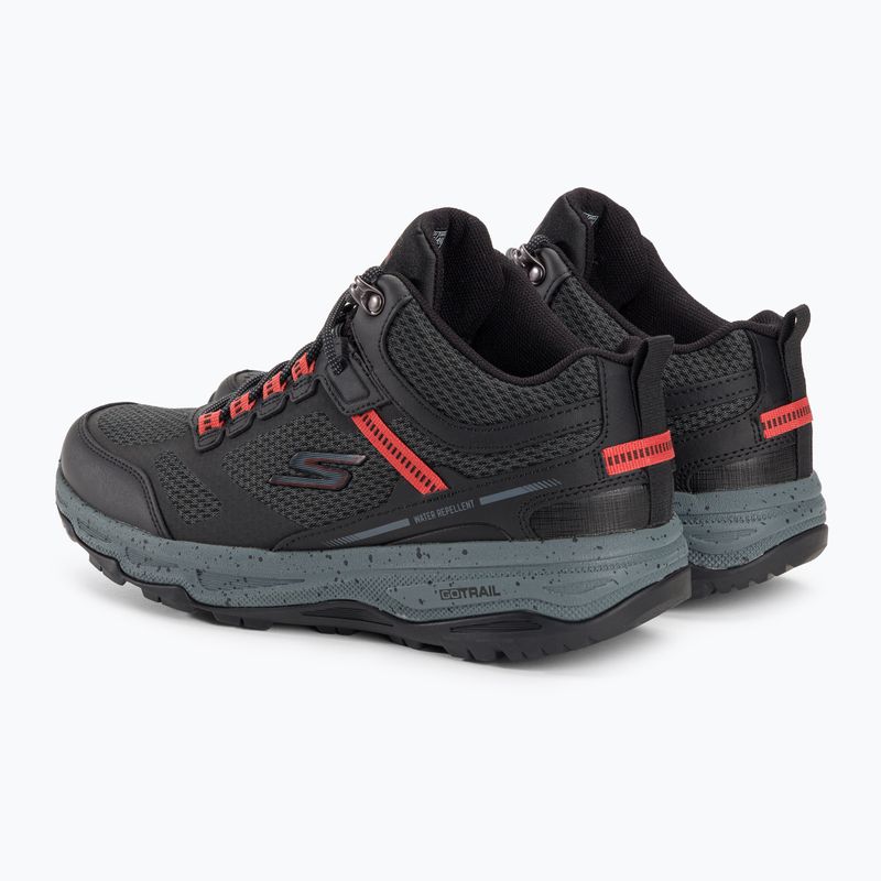 Férfi SKECHERS Go Run Trail Altitude Element fekete/szénszén futócipők 3