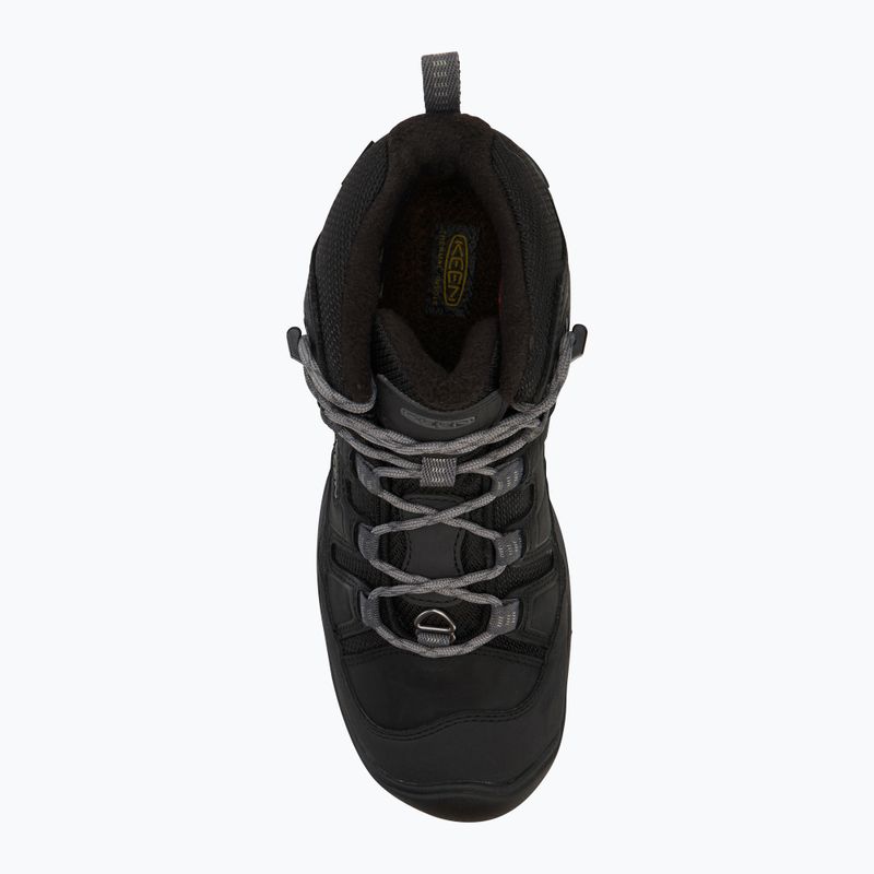Férfi túracipő KEEN Circadia Mid Polar black/steel grey 5