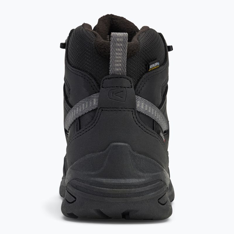 Férfi túracipő KEEN Circadia Mid Polar black/steel grey 6
