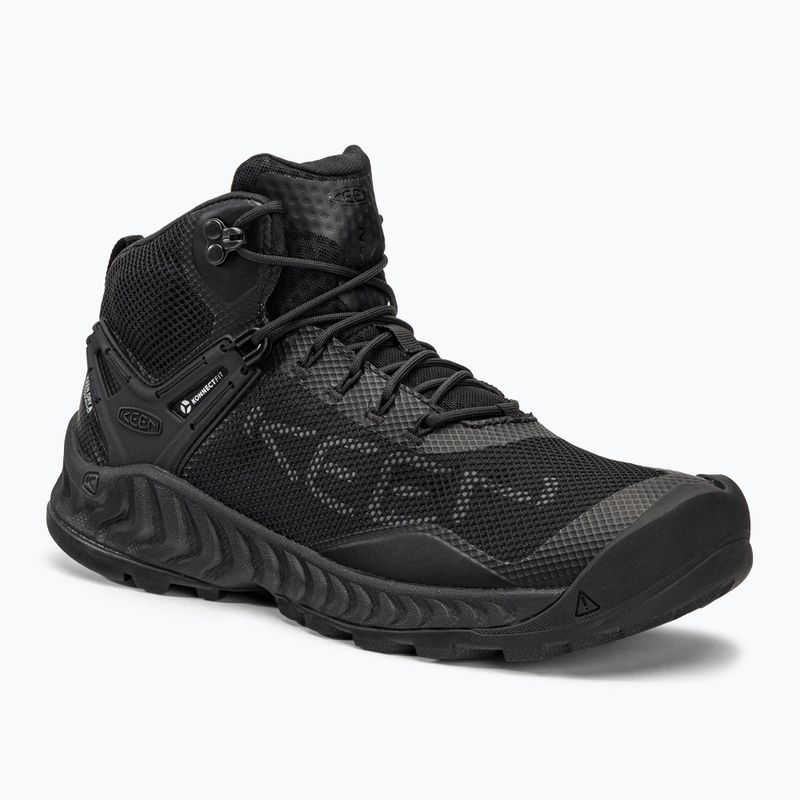 KEEN Nxis Evo Mid WP férfi túrabakancs fekete 1027191