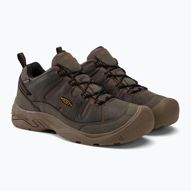 KEEN Circadia WP férfi túrabakancs barna 1027259 4