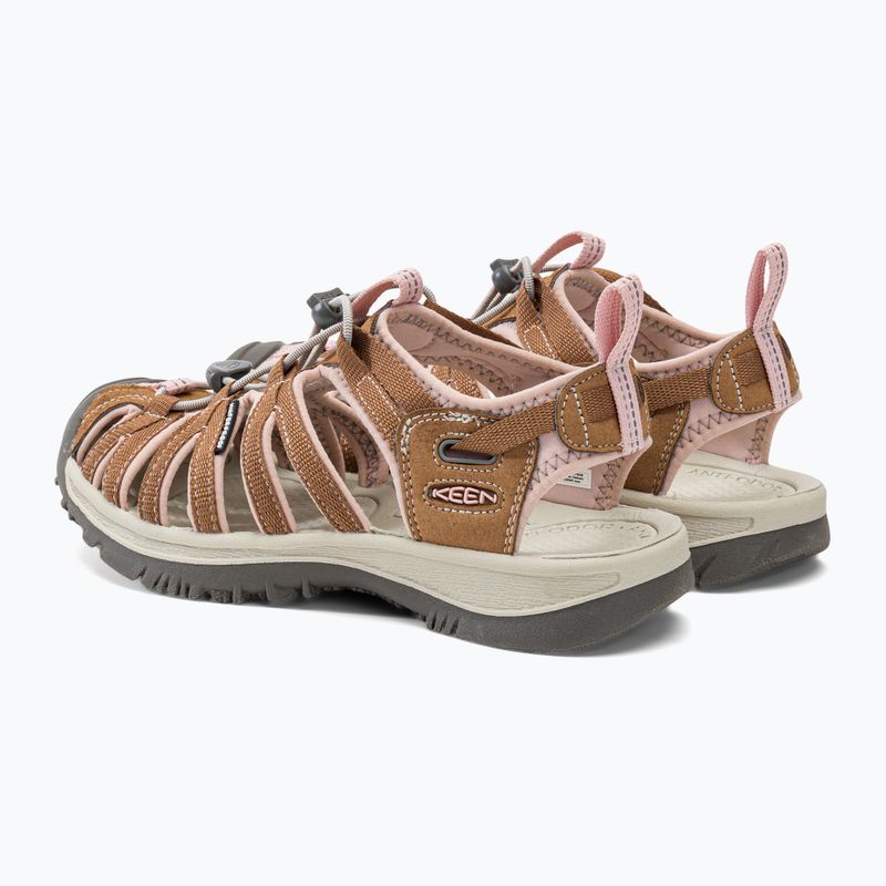Keen Whisper barna női trekking szandál 1027361 3