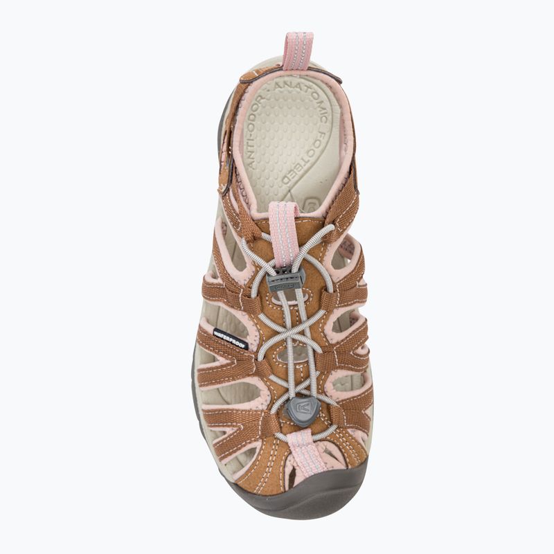 Keen Whisper barna női trekking szandál 1027361 6