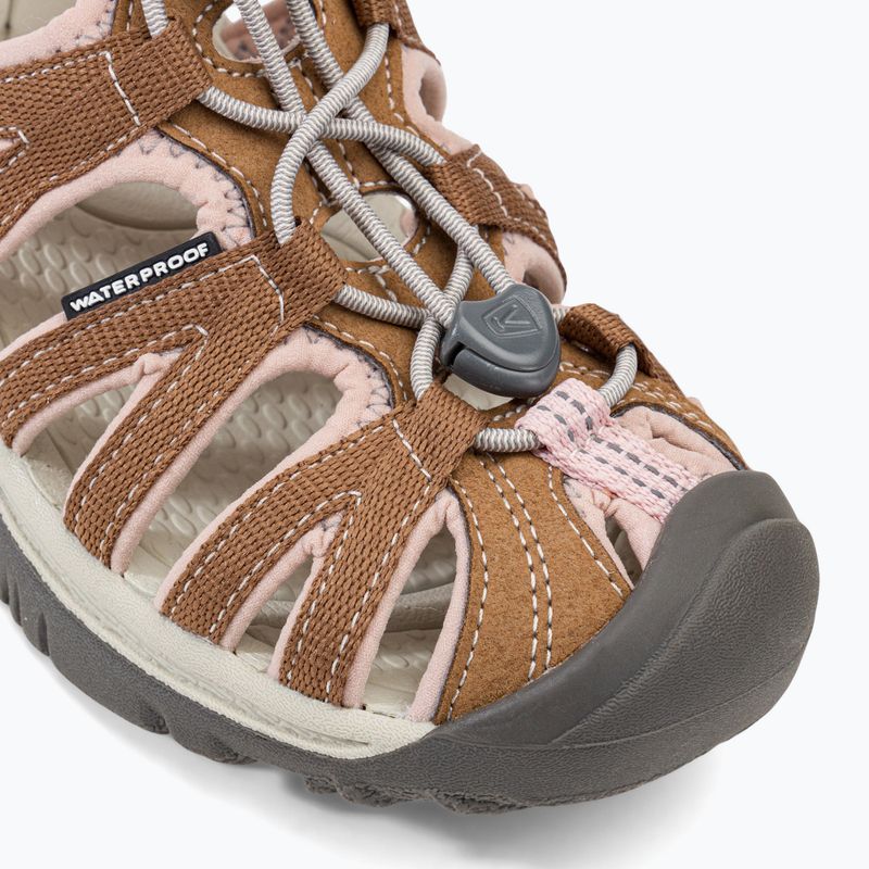 Keen Whisper barna női trekking szandál 1027361 7