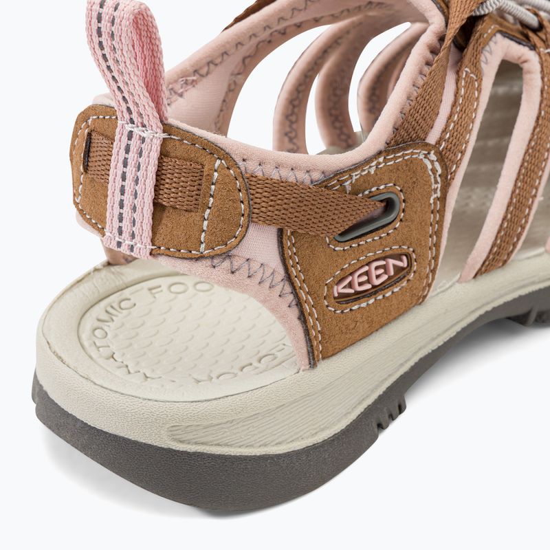 Keen Whisper barna női trekking szandál 1027361 9