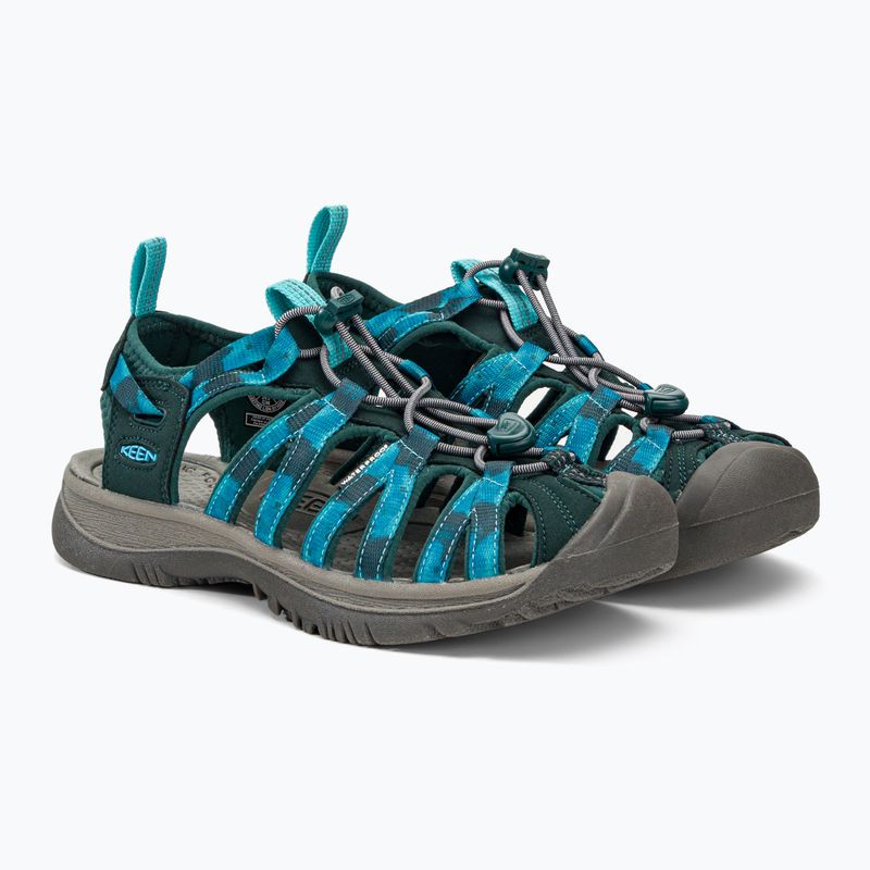 Keen Whisper Sea Moss női trekking szandál kék 1027362 4