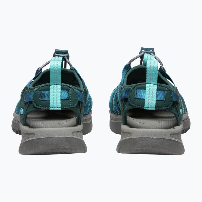 Keen Whisper Sea Moss női trekking szandál kék 1027362 14