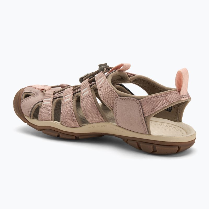KEEN Clearwater CNX női szandál timberwolf/fawn 3