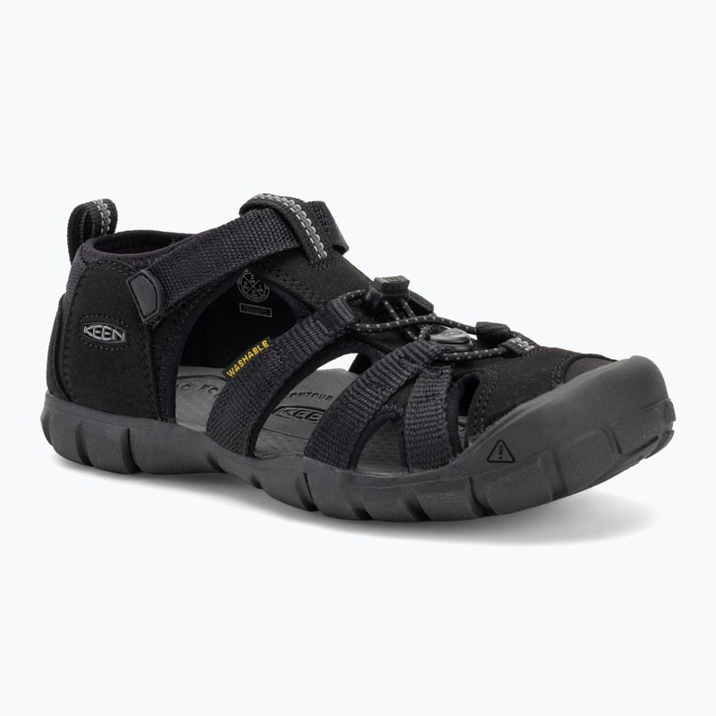 KEEN Seacamp II CNX junior szandál fekete/ szürke