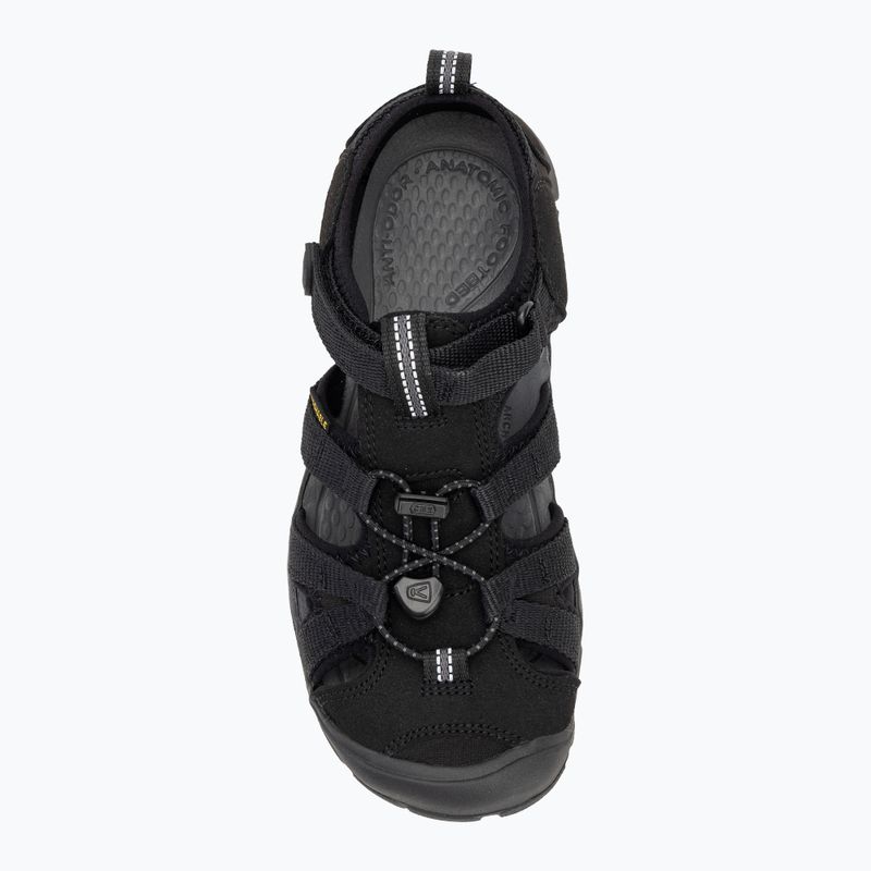 KEEN Seacamp II CNX junior szandál fekete/ szürke 5