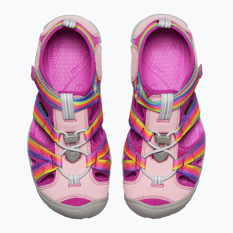 Keen Seacamp II CNX rózsaszínű gyermek túraszandál 1027421 11