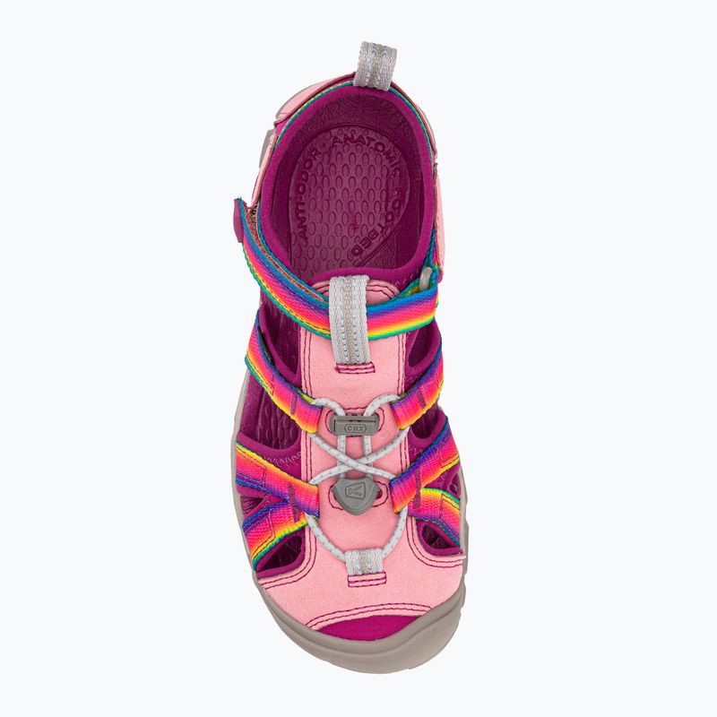 Keen Seacamp II CNX rózsaszínű gyermek túraszandál 1027421 6