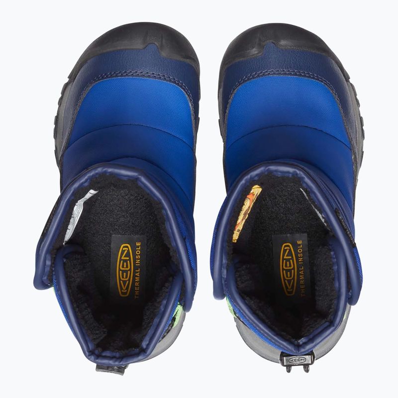 KEEN Puffrider WP tengerészeti akadémia / surf gyermek hócsizma 14