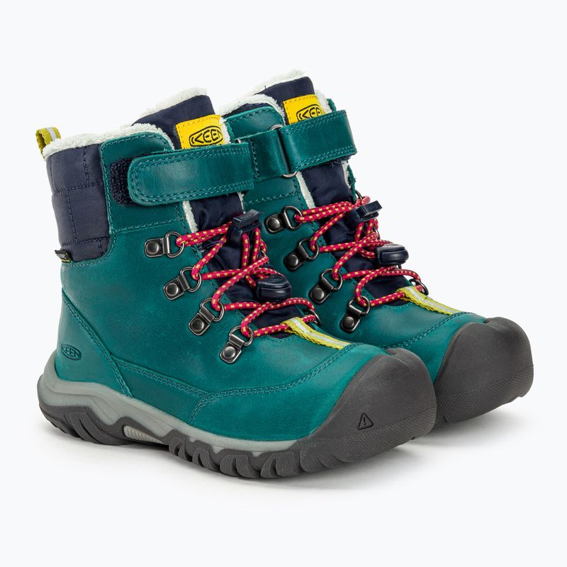 KEEN Kanibou WP deep lagoon/jazzy gyermek hócsizma 4