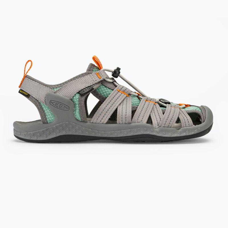 KEEN Drift Creek H2 ötvözet/gránit zöld női trekking szandál 2