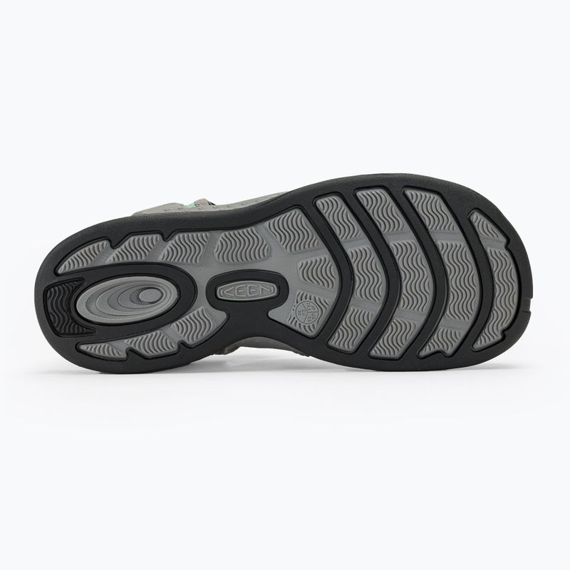 KEEN Drift Creek H2 ötvözet/gránit zöld női trekking szandál 4