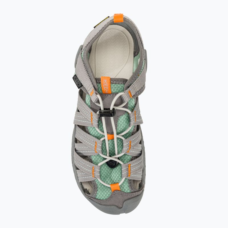 KEEN Drift Creek H2 ötvözet/gránit zöld női trekking szandál 5