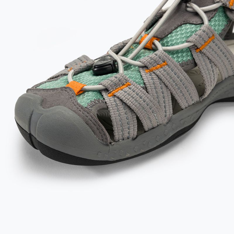 KEEN Drift Creek H2 ötvözet/gránit zöld női trekking szandál 7