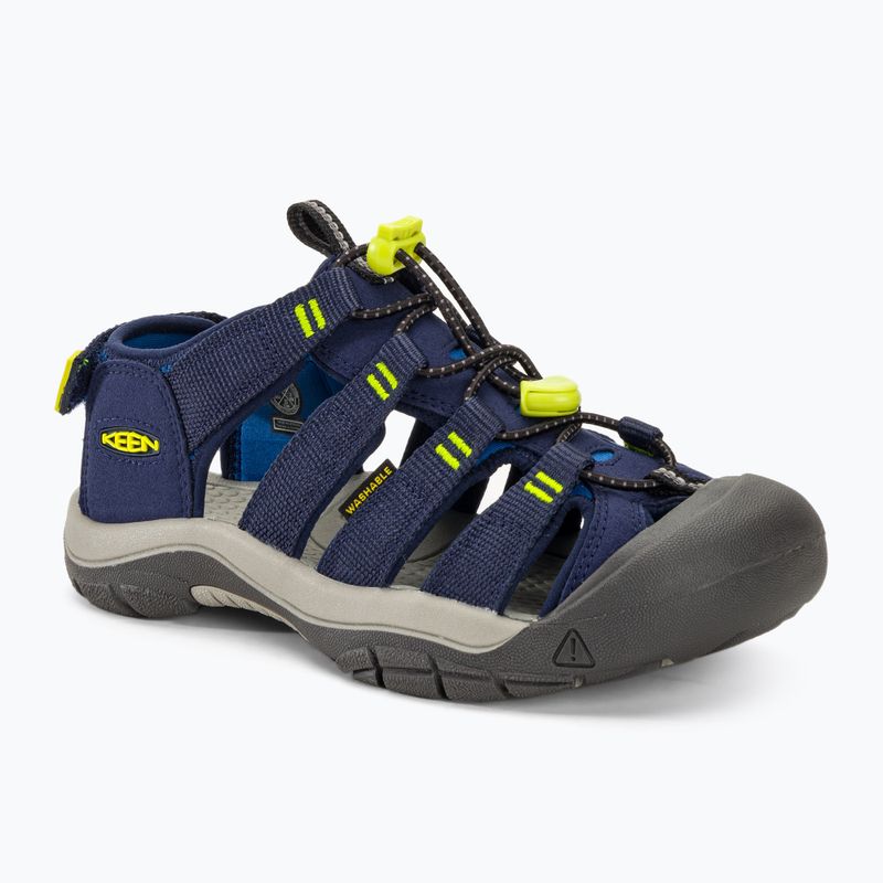 Junior szandál KEEN Newport Boundless navy academy/evening primrose