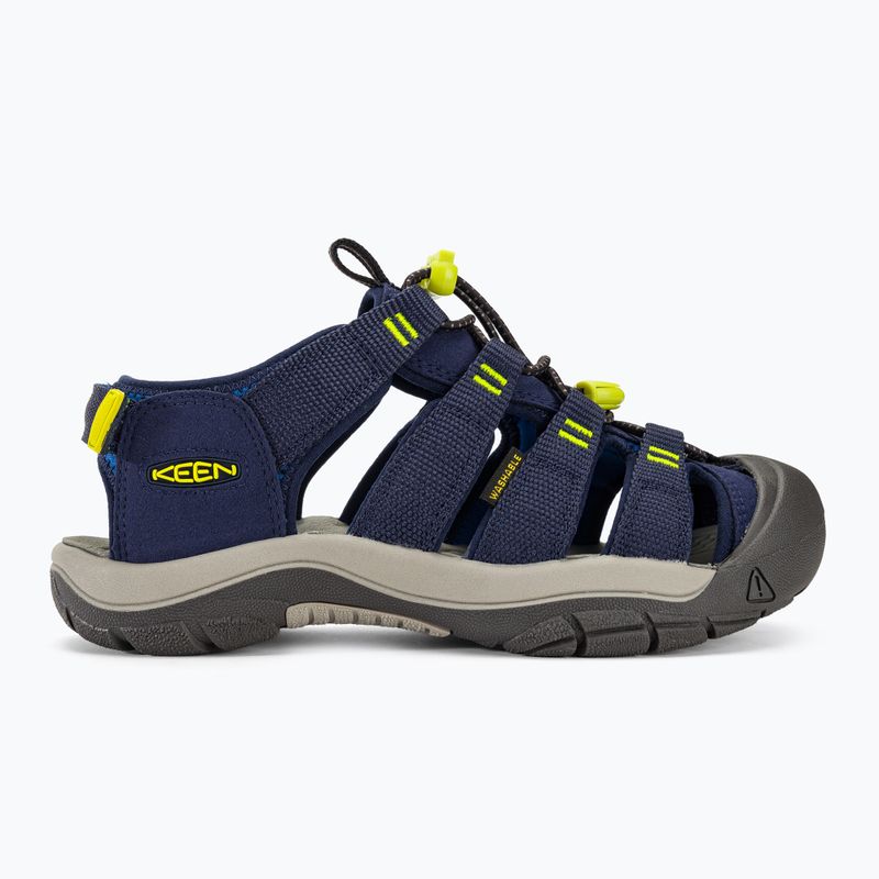 Junior szandál KEEN Newport Boundless navy academy/evening primrose 2