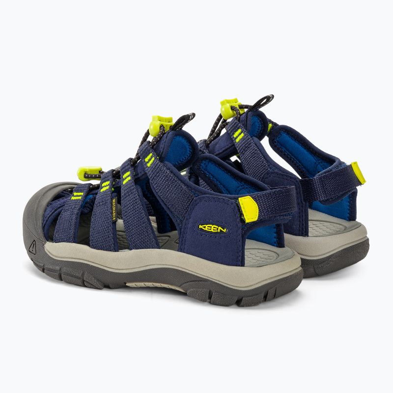 Gyermek szandál KEEN Newport Boundless navy academy/evening primrose 3