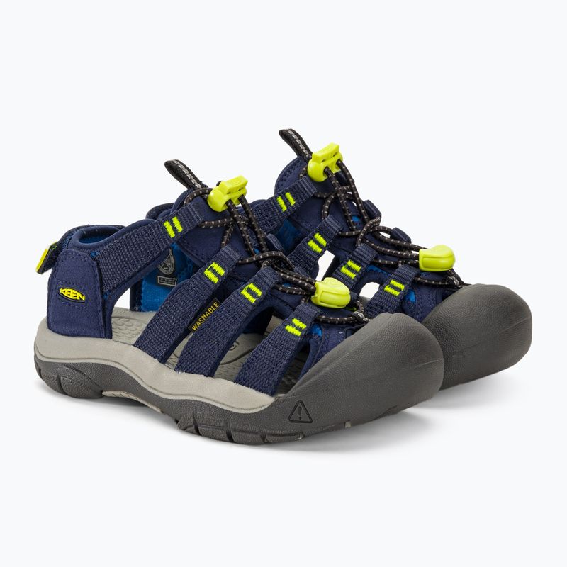 Gyermek szandál KEEN Newport Boundless navy academy/evening primrose 4