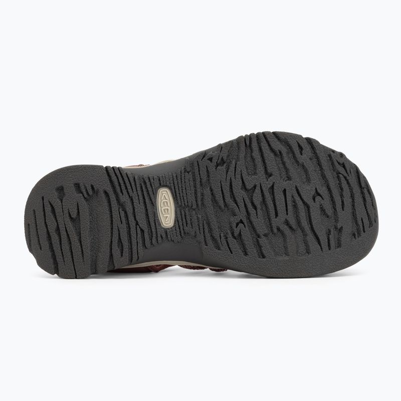 Női szandálok KEEN Whisper rose brown/peach parfait 4