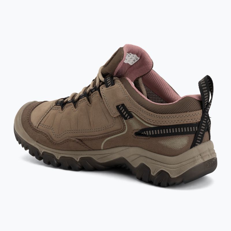 Női túracipők KEEN Targhee IV Wp brindle/nostalgia rose 3