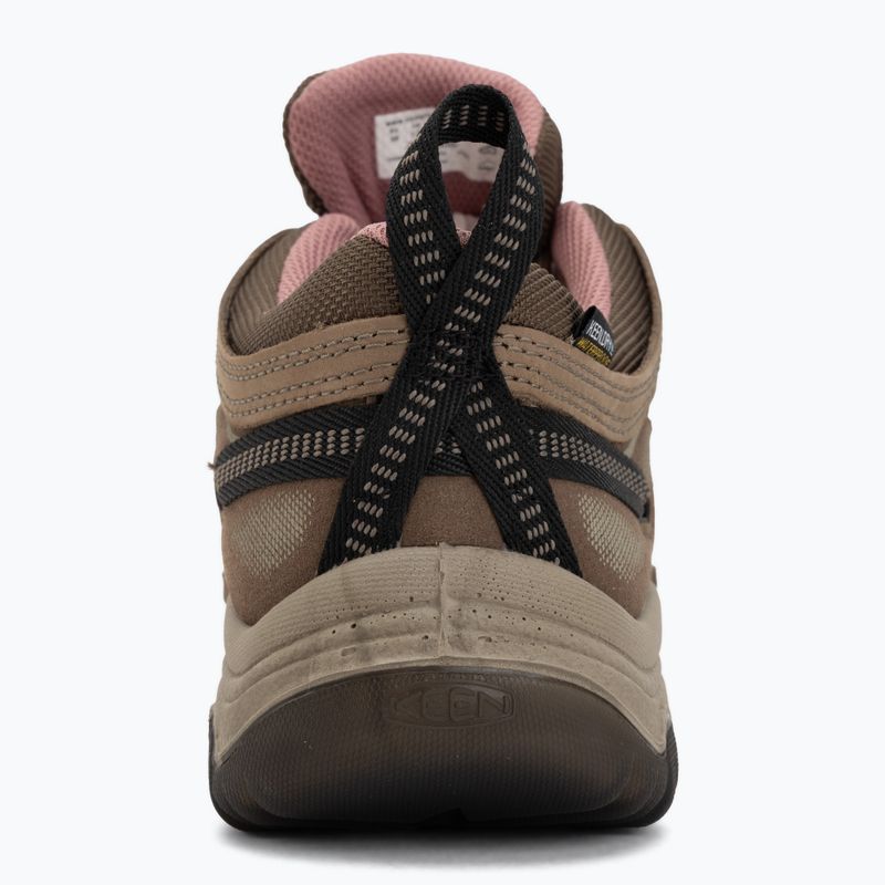 Női túracipők KEEN Targhee IV Wp brindle/nostalgia rose 6