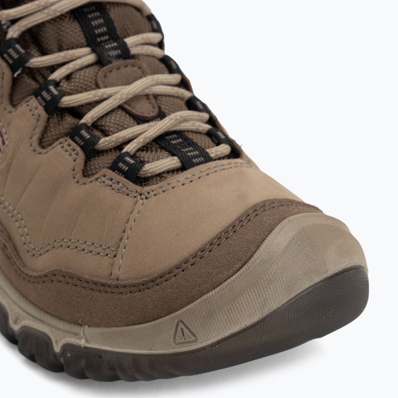 Női túracipők KEEN Targhee IV Wp brindle/nostalgia rose 7