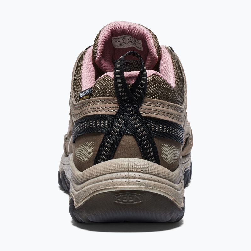 Női túracipők KEEN Targhee IV Wp brindle/nostalgia rose 4