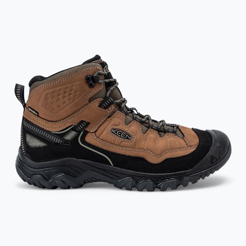 Férfi trekking cipő KEEN Targhee IV Mid Wp wide bison /brindle 2