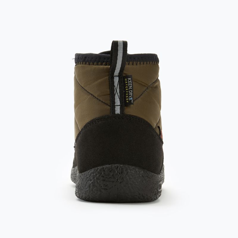 KEEN Howser II Chukka WP junior csizma sötét olíva/arany láng 6