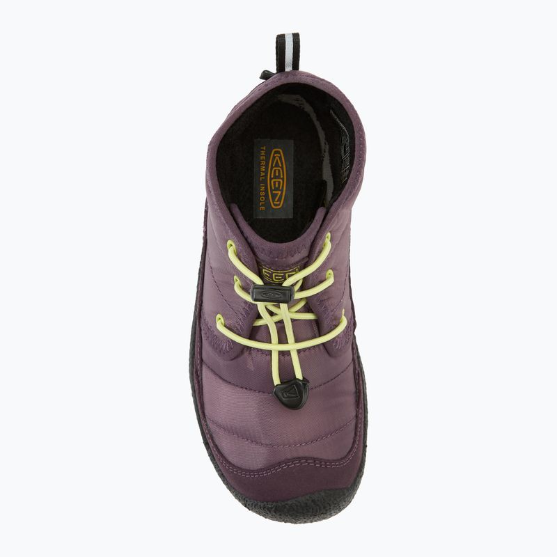 KEEN Howser II Chukka WP junior csizma szilva tökéletes/daiquiri zöld 5