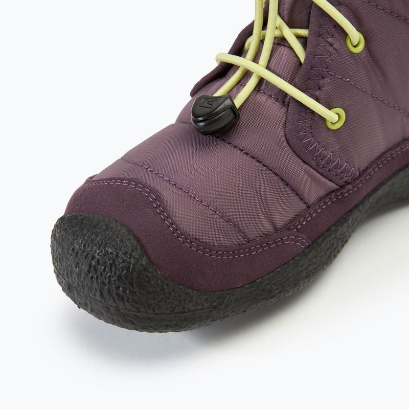 KEEN Howser II Chukka WP junior csizma szilva tökéletes/daiquiri zöld 7