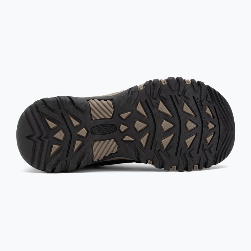 Gyermek túracipő KEEN Targhee IV Mid Waterproof bison/brindle 4