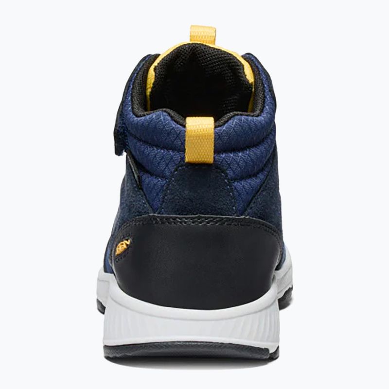 KEEN Skua Mid WP gyermek túrabakancs naval academy/yolk yellow 4