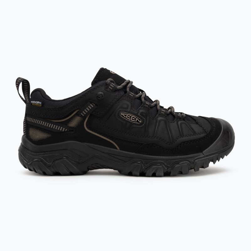 Férfi túracipő KEEN Targhee IV Waterproof triple black 2