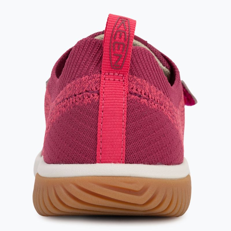 KEEN Knx Knit Ds beaujolais/ málna junior cipők 6
