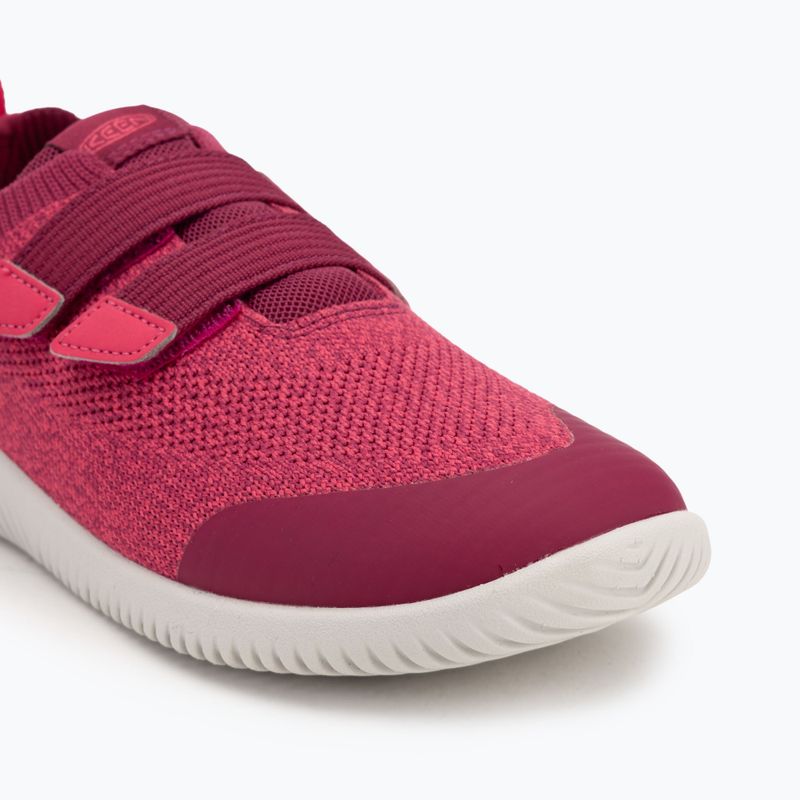 KEEN Knx Knit Ds beaujolais/ málna junior cipők 7