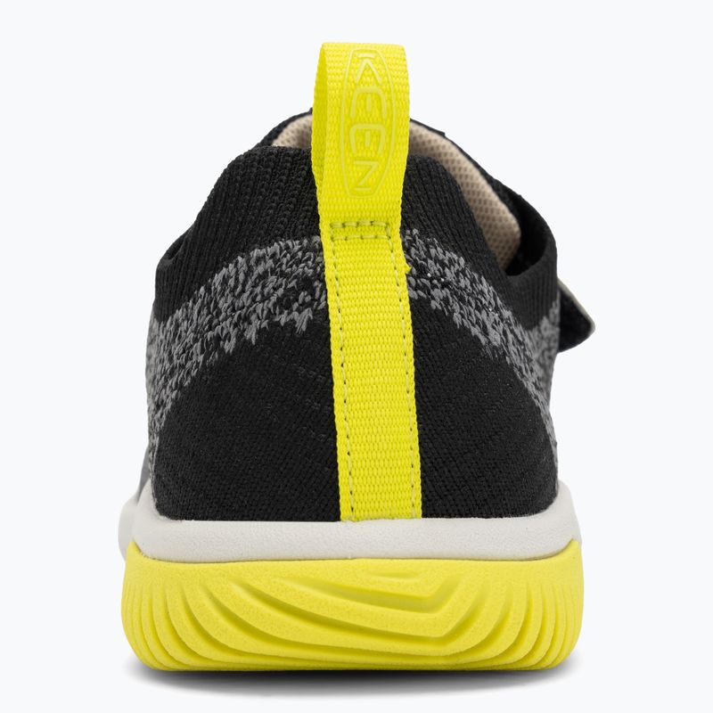 KEEN Knx Knit Ds fekete/ este primrose junior cipő 6