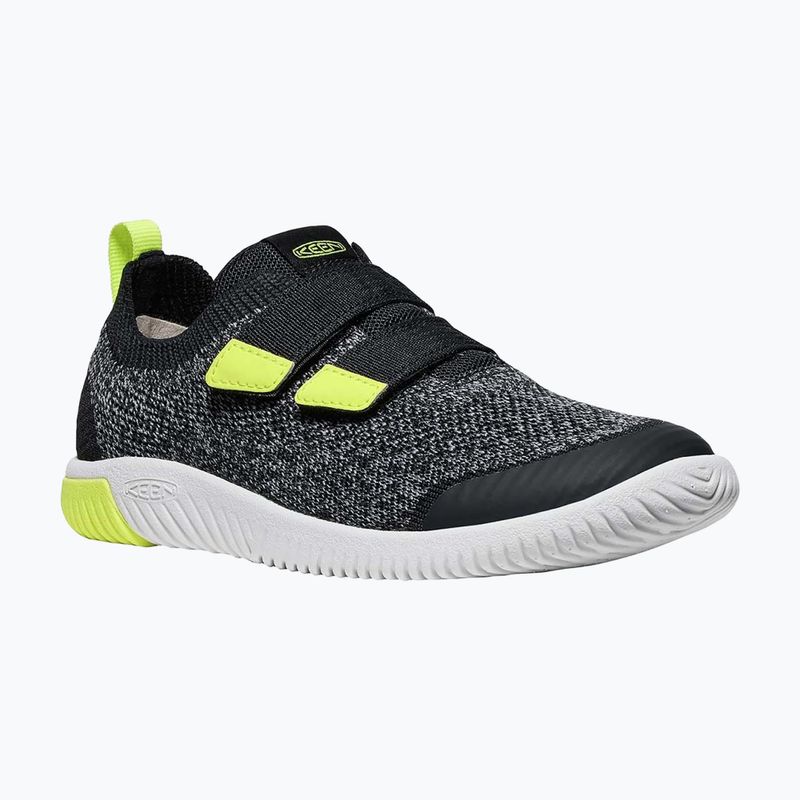 KEEN Knx Knit Ds fekete/ este primrose junior cipő 8