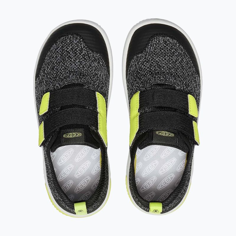KEEN Knx Knit Ds fekete/ este primrose junior cipő 12