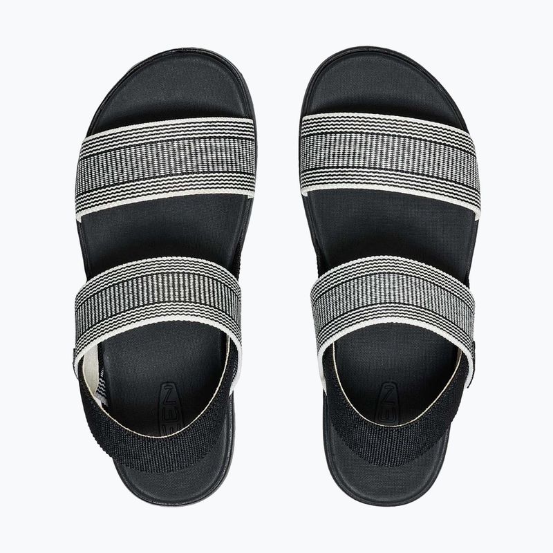 Női KEEN Elle Backstrap szandál fekete/csillag fehér 5